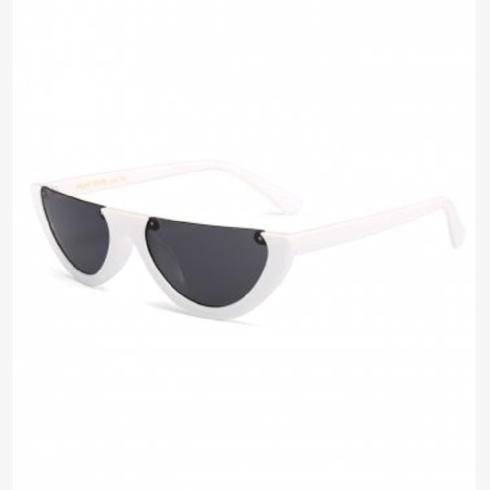 “Selene” tiny half frame Slim cat eye sunnies - Picture 3 of 3